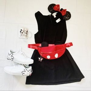 Forever 21 Basic Black Sleeveless Dress - Large